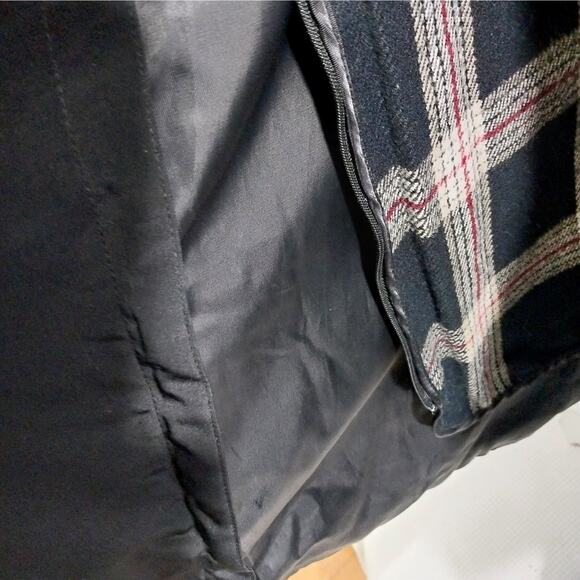 LONDON FOG! RICH BLACK DOUBLE BREASTED CLASSIC BELTED TRENCHCOAT, JACKET! SZ XL - Picture 8 of 15